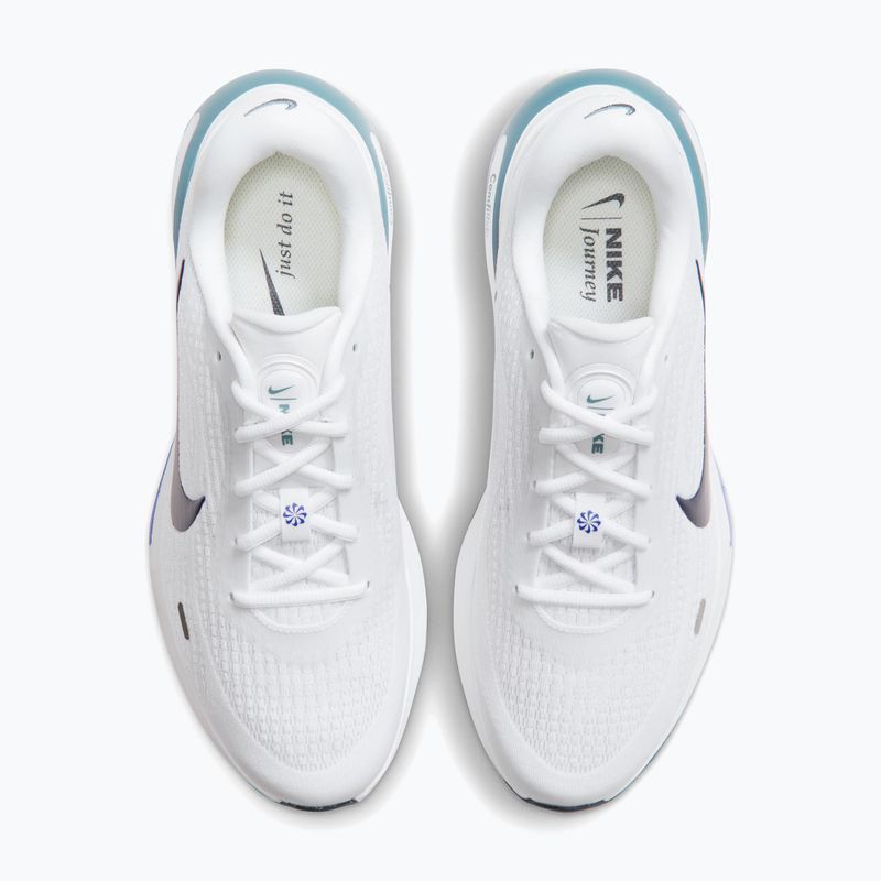 Men's running shoes Nike Journey Run white/grey mist/racer blue/midnight navy 3