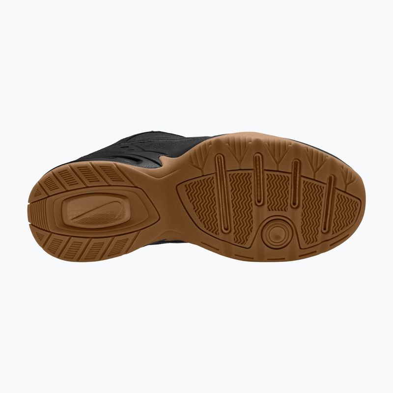 Men's training shoes Nike Air Monarch SE black/gum med brown/black 3
