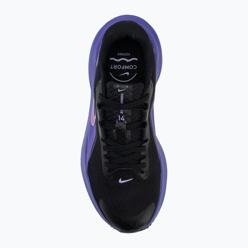 Women's running shoes Nike Downshifter 14 black/persian violet/vivid purple 5