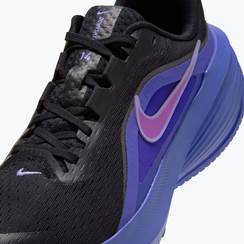 Women's running shoes Nike Downshifter 14 black/persian violet/vivid purple 4