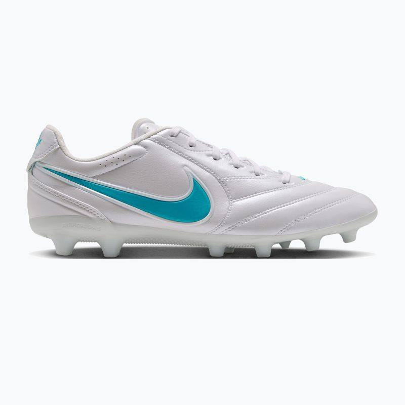 Men's football boots Nike Tiempo Ligera Pro AG white/white/dusty cactus
