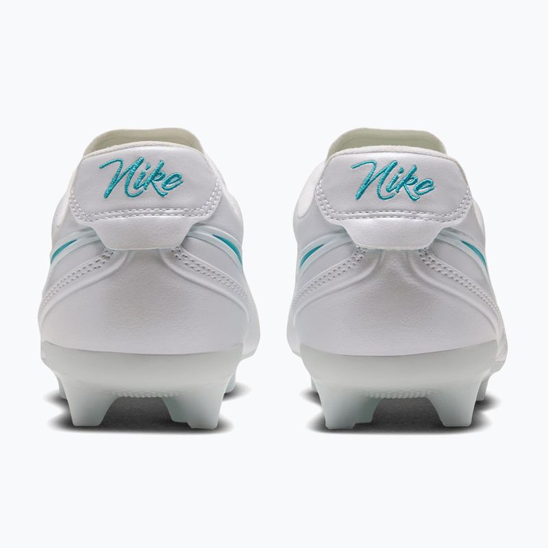 Men's football boots Nike Tiempo Ligera Pro AG white/white/dusty cactus 2