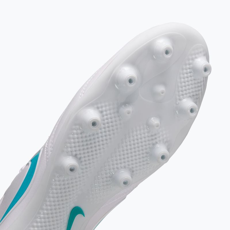 Men's football boots Nike Tiempo Ligera Pro AG white/white/dusty cactus 6