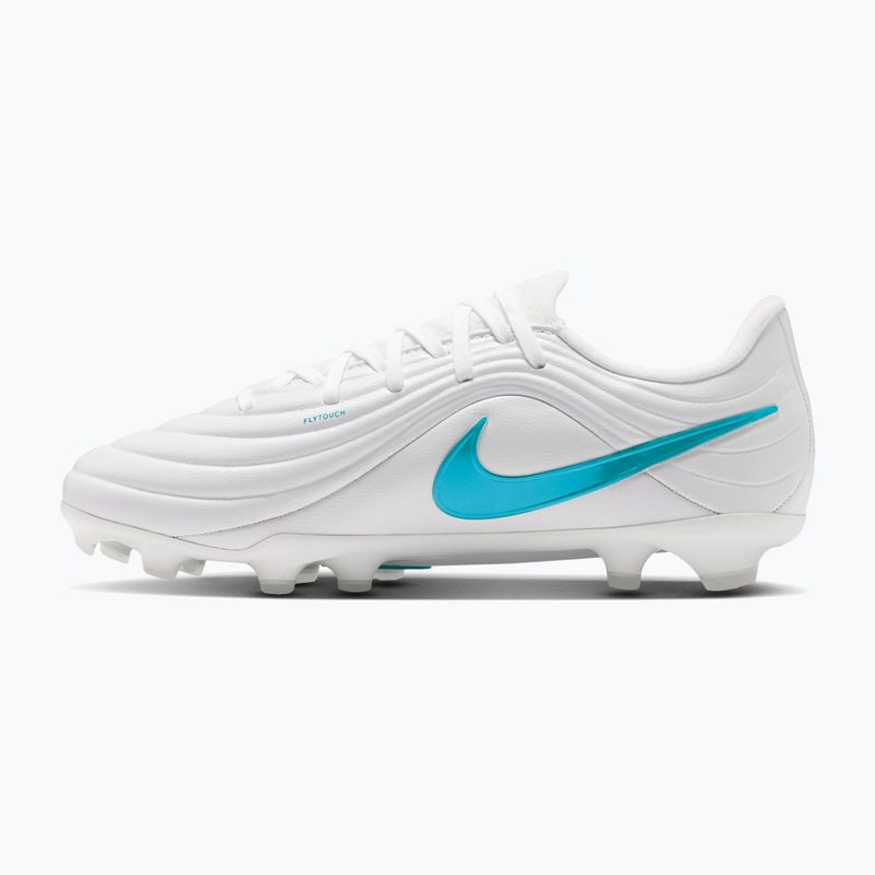 Children's football boots Nike Tiempo Maestro Academy Jr FG/MG white/white/dusty cactus 2