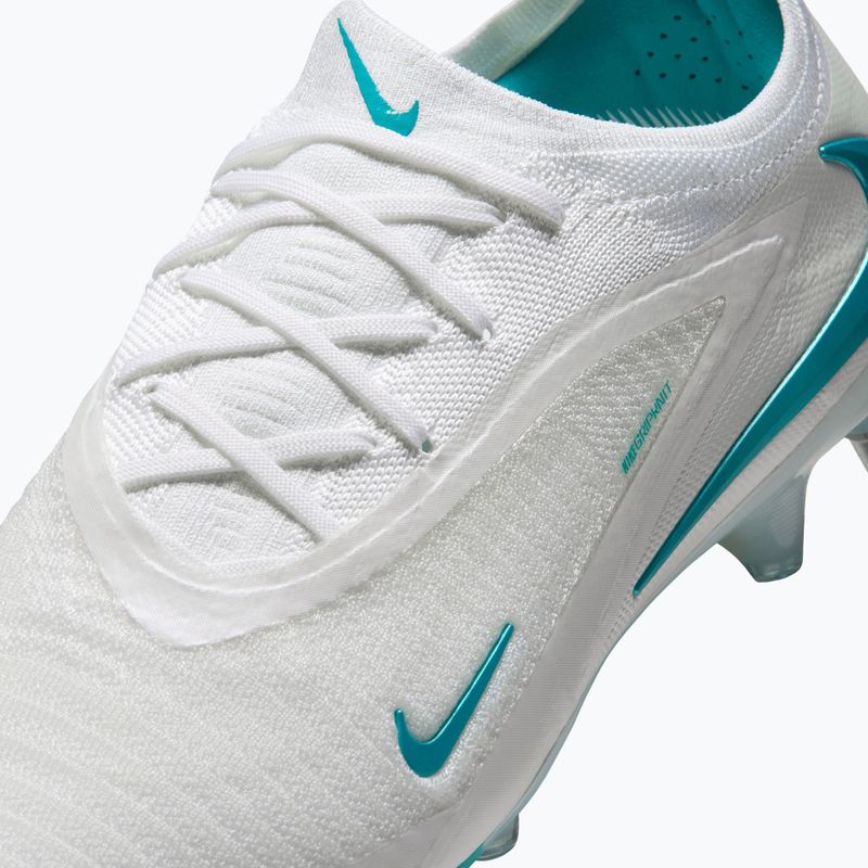 Men's football boots Nike Phantom 6 Low Elite SG white/white/dusty cactus 5