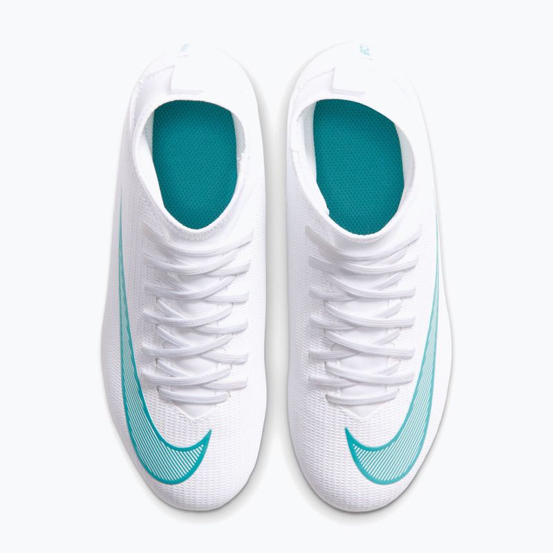 Children's football boots Nike Mercurial Superfly 11 Club Jr MG white/dusty cactus 3