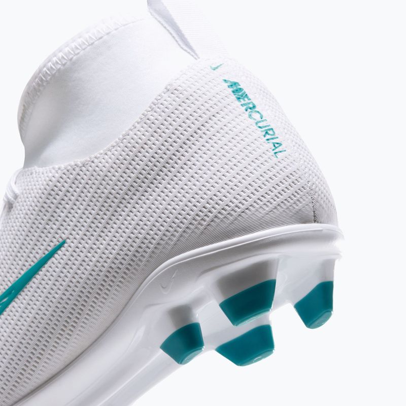 Children's football boots Nike Mercurial Superfly 11 Club Jr MG white/dusty cactus 6