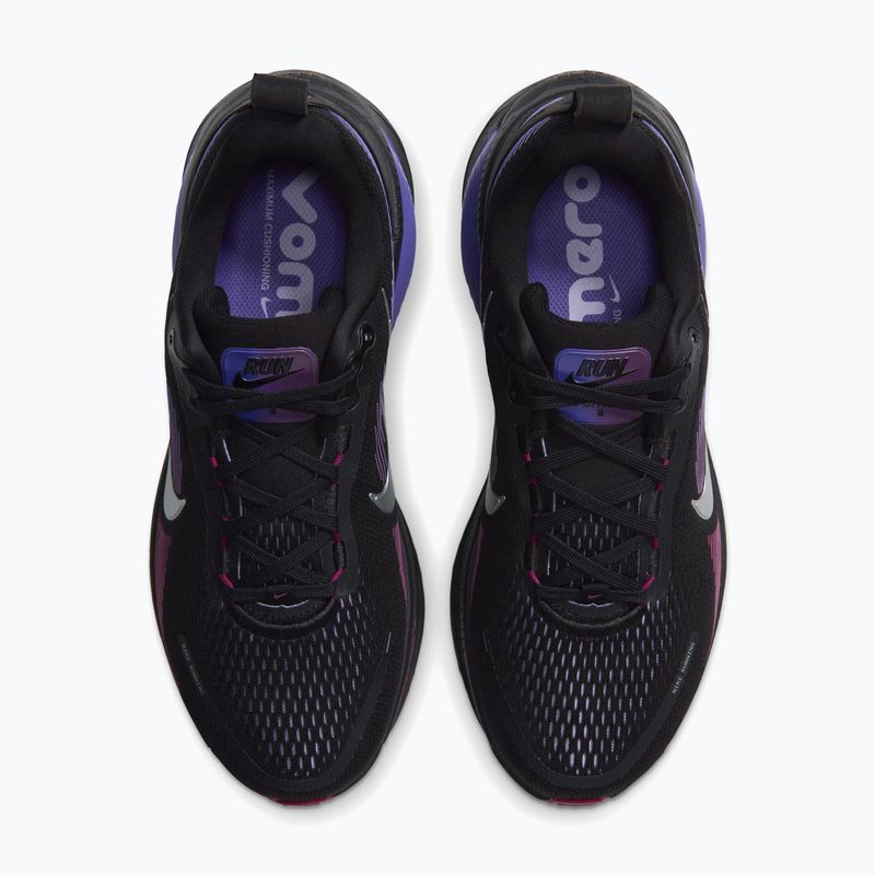 Women's running shoes Nike Vomero 18 black/persian violet/metallic silver 3