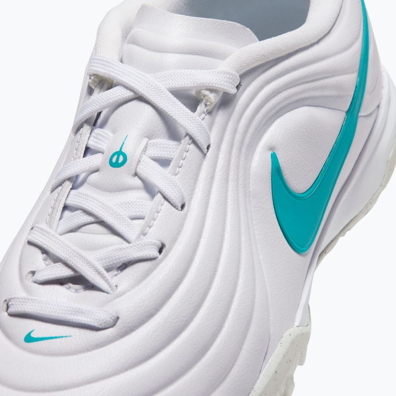 Children's football boots Nike Tiempo Maestro Academy Jr TF white/white/dusty cactus 5