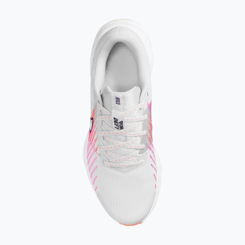 Women's running shoes Nike Run Defy white/hyper pink/crimson bliss/gridiron 4