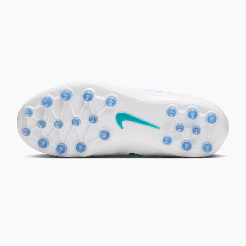 Children's football boots Nike Phantom 6 High Academy AG white/white/dusty cactus 9