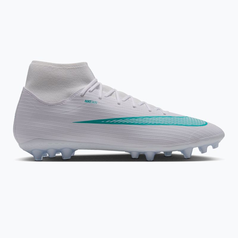 Men's football boots Nike Mercurial Superfly 11 Academy AG white/dusty cactus