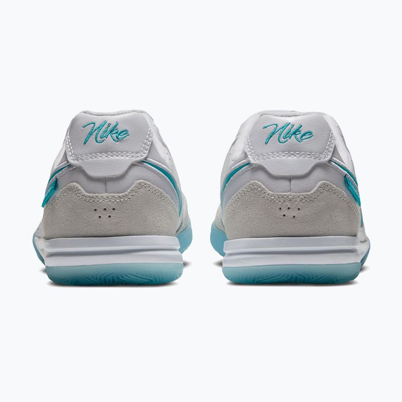 Children's football boots Nike Tiempo Streetgato Jr white/white/dusty cactus 2
