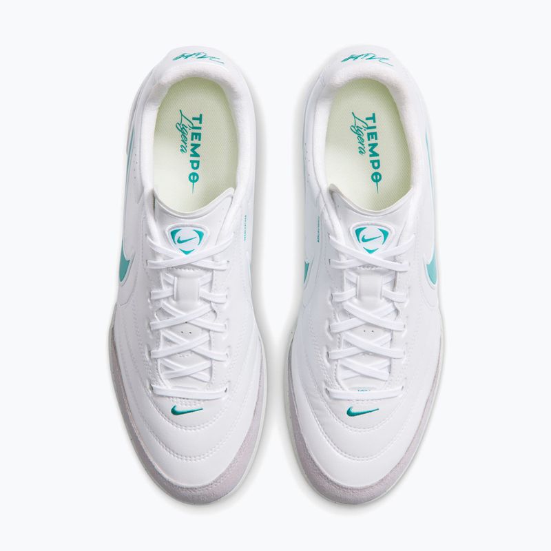 Men's football boots Nike Tiempo Ligera Pro TF white/white/dusty cactus 3