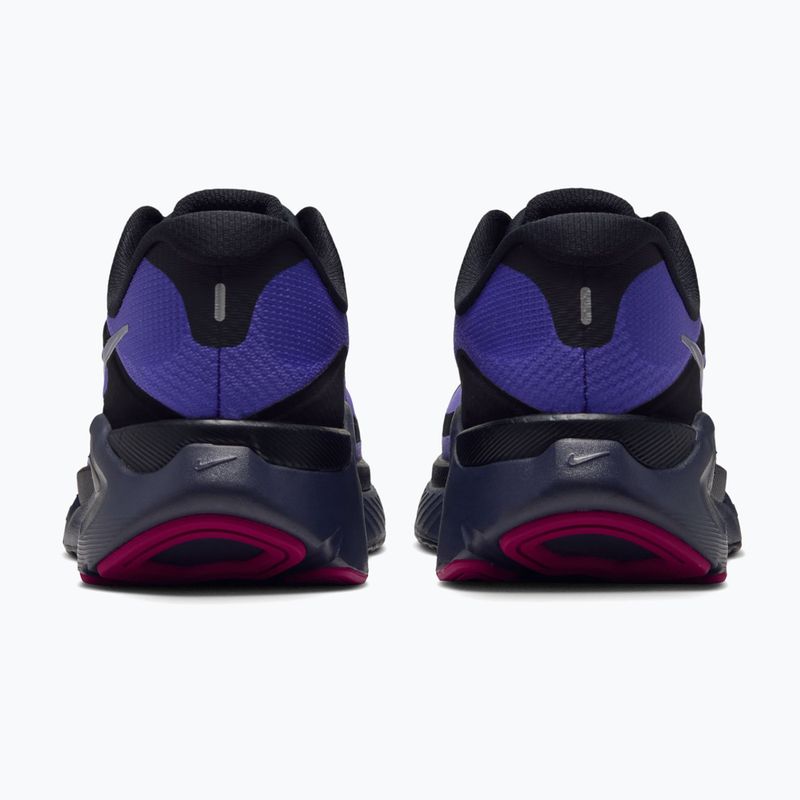 Women's running shoes Nike Structure Plus Black/Persian Violet/Metallic Silver 2