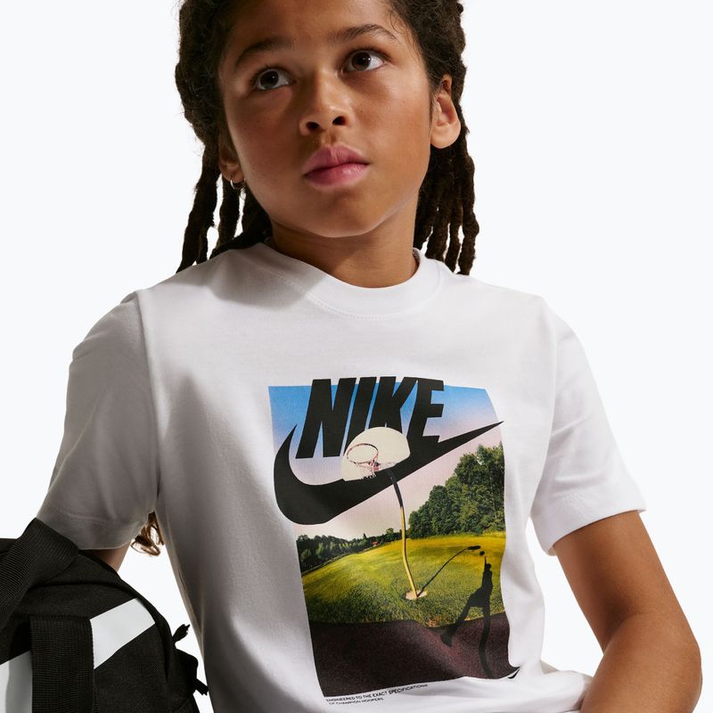Children's T-shirt Nike Sportswear white 5
