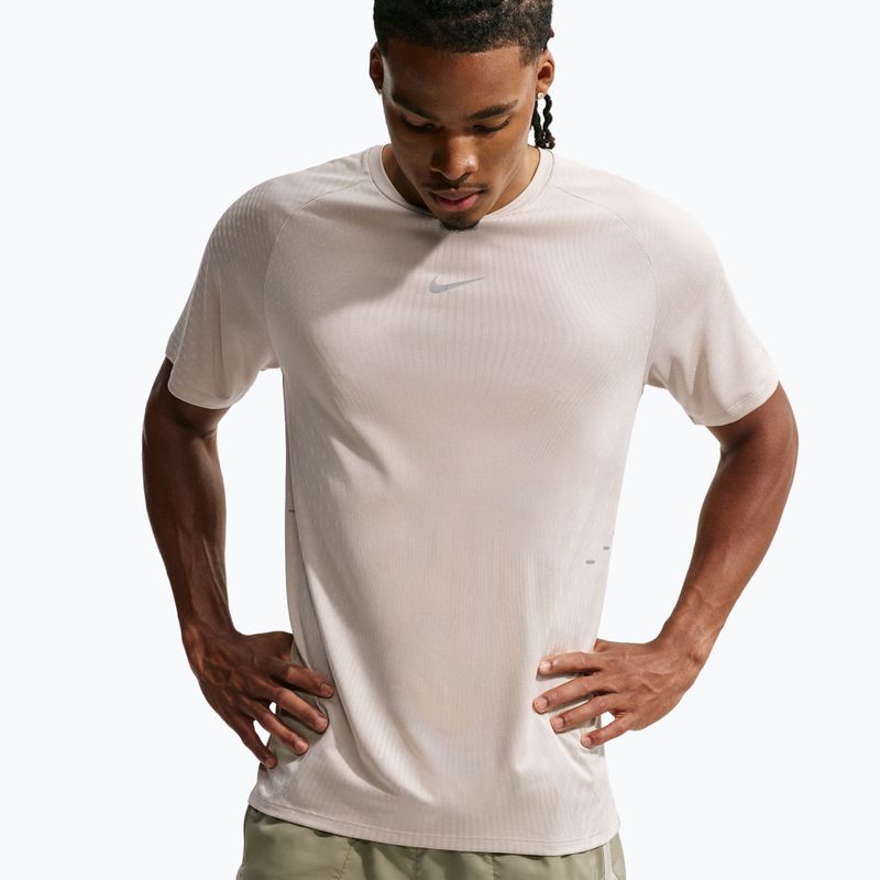 Men's running shirt Nike Stride cream Ii/sail