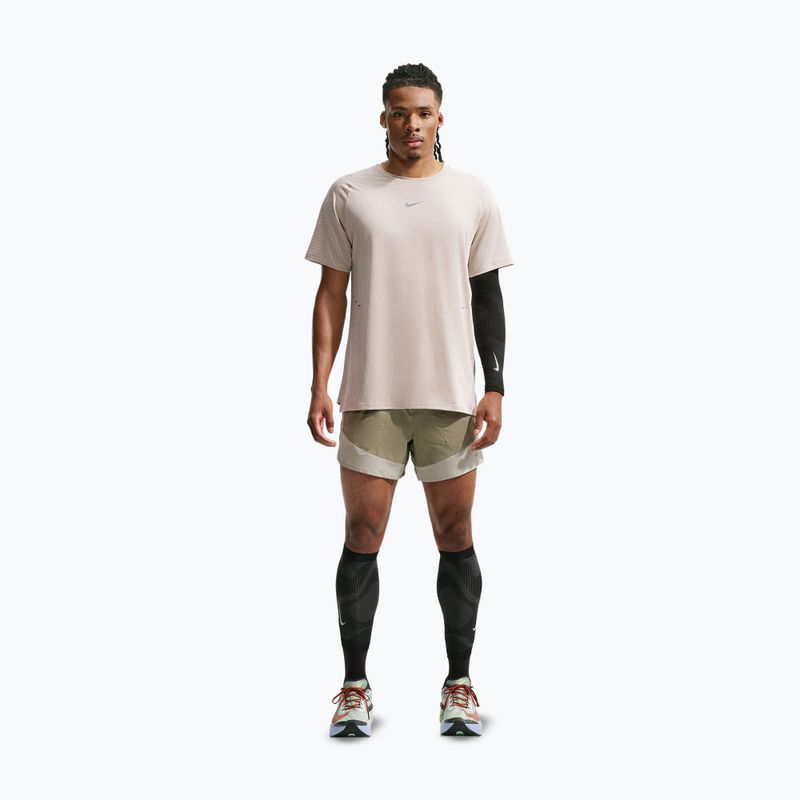 Men's running shirt Nike Stride cream Ii/sail 2