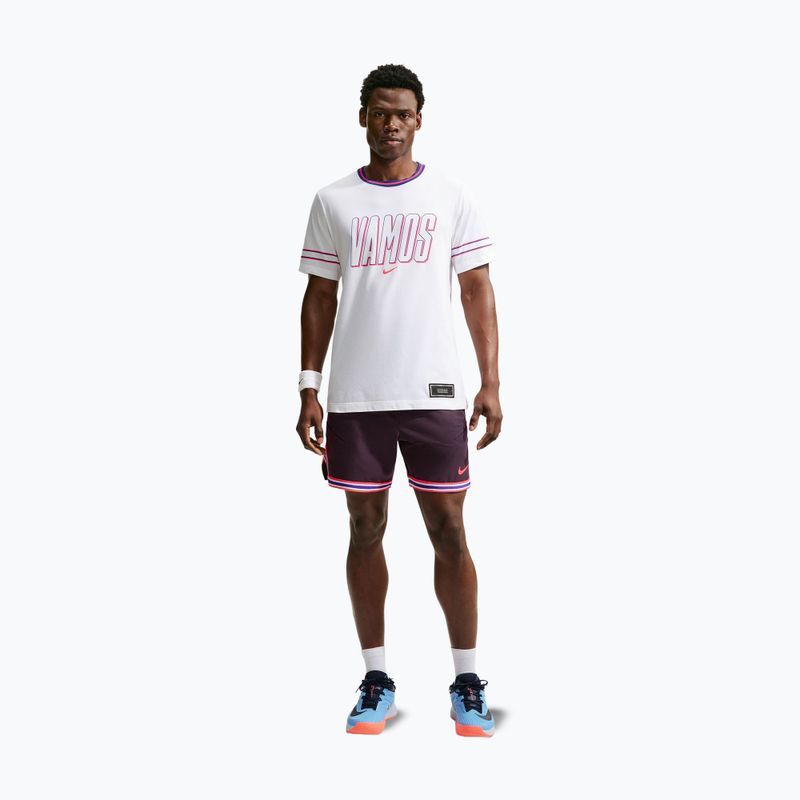 Men's T-shirt Nike Court Dri-FIT Cotton white 2