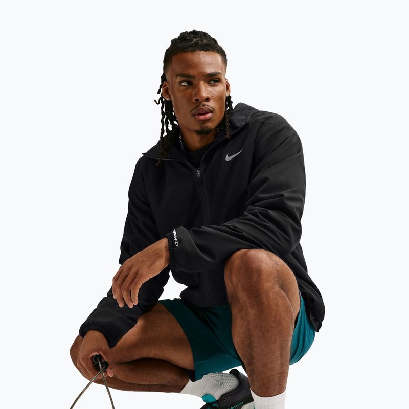 Men's jacket Nike Form Therma-FIT black/black 4