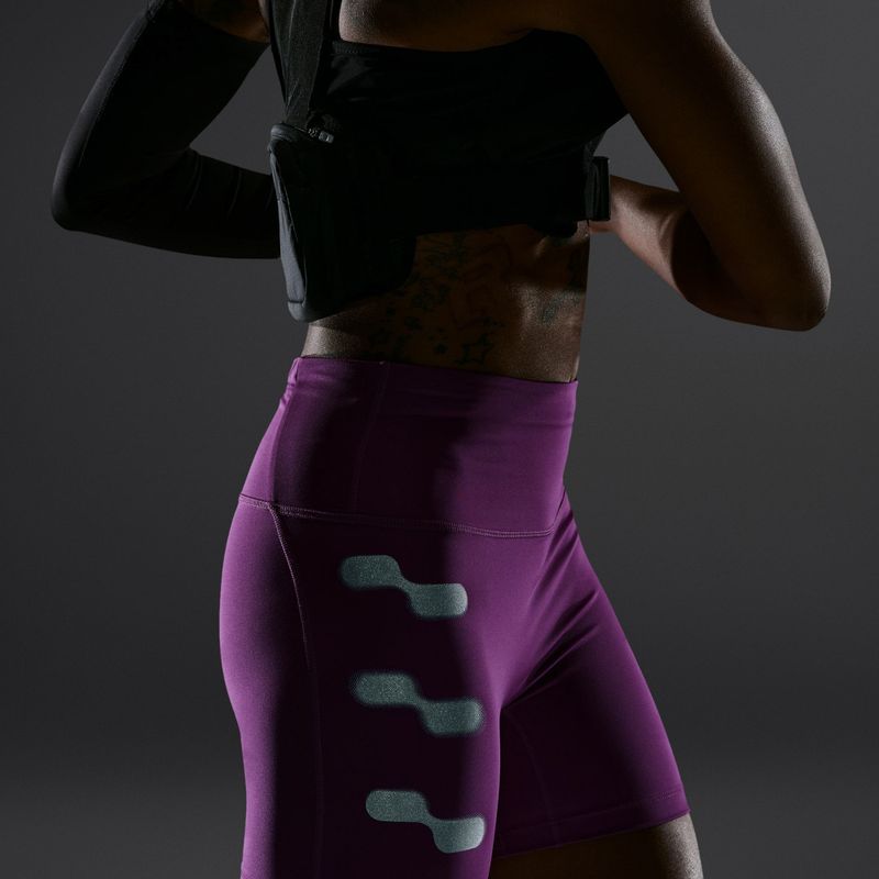 Women's running shorts Nike Tempo Flash bold berry 7