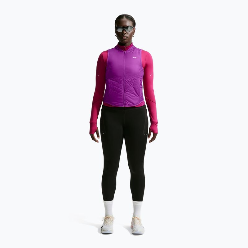 Women's gilet Nike Tempo bold berry 2