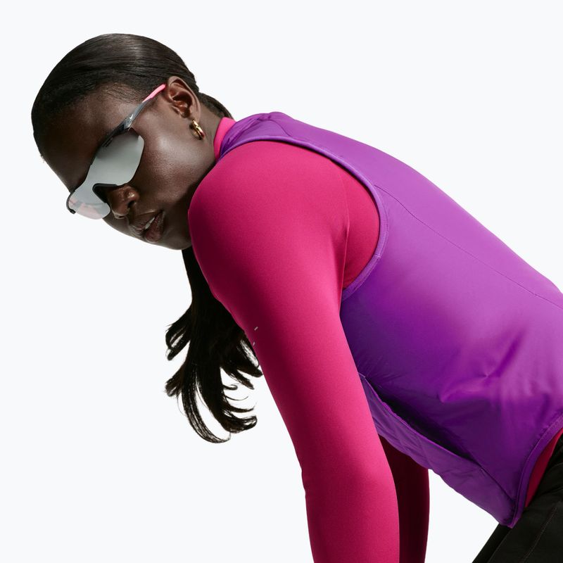 Women's gilet Nike Tempo bold berry 6