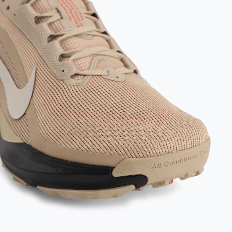 Men's running shoes Nike ACG Pegasus Trail linen/black/light crimson/light orewood brown 7