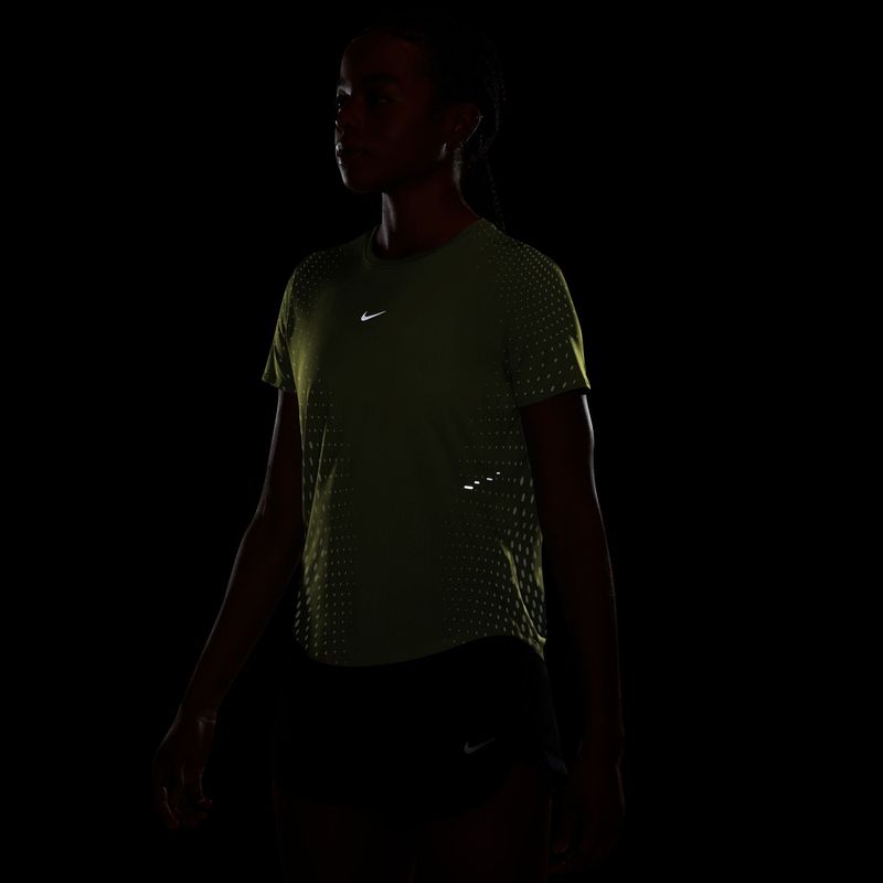 Women's running shirt Nike Swift Aero-FIT lemon venom/white 4