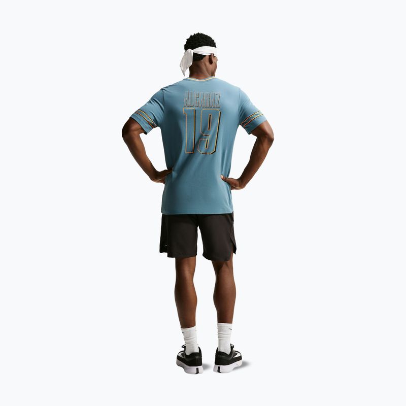 Men's T-shirt Nike Court Dri-FIT Cotton smokey blue 3