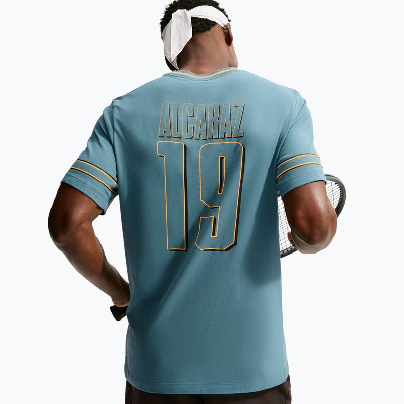 Men's T-shirt Nike Court Dri-FIT Cotton smokey blue 5
