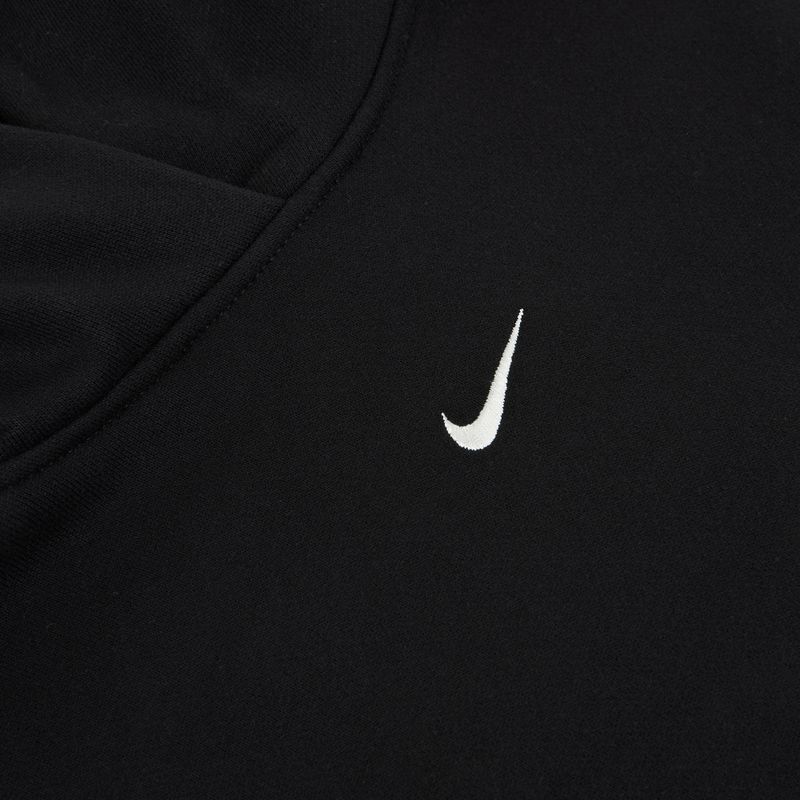 Women's sweatshirt Nike Studio Fleece total black/sail 6