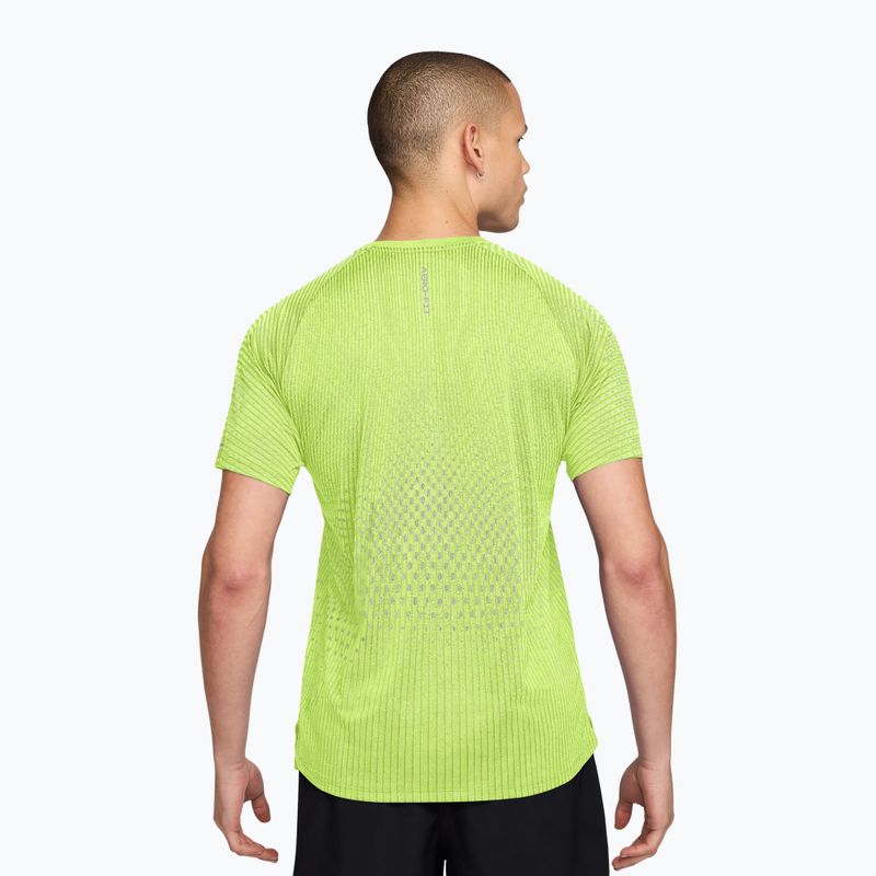 Men's running shirt Nike Stride Aero-FIT light lemon twist 2