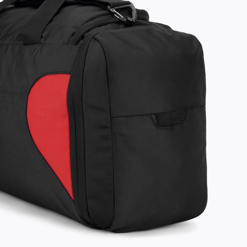 Training bag Nike Jordan Jam Element Duffle black/gym red 6