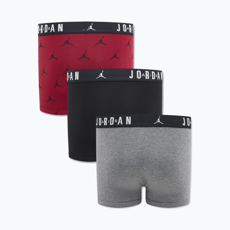 Children's boxers  Jordan JHB Flight Cotton Essential 3 pairs gym red 2