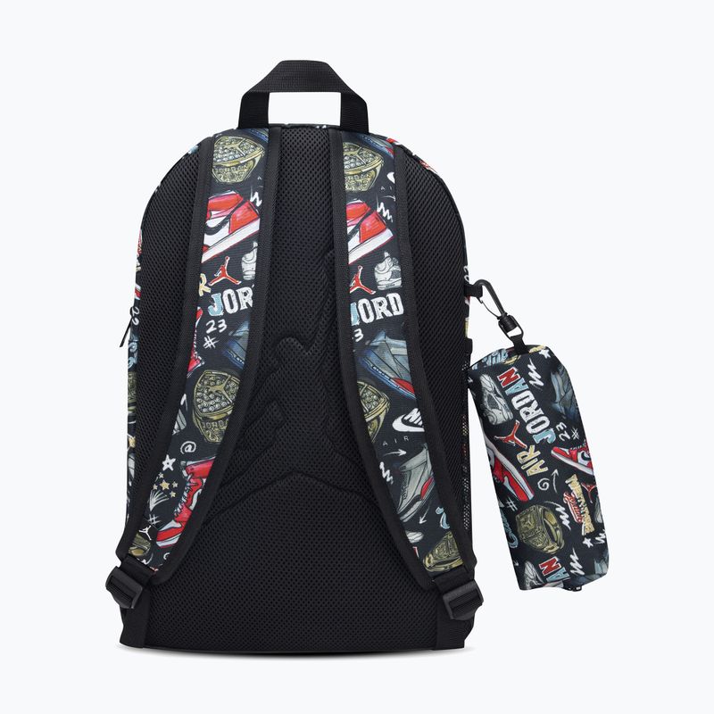 Urban backpack Nike Jordan Air Raid 17 l black/multicolor 3