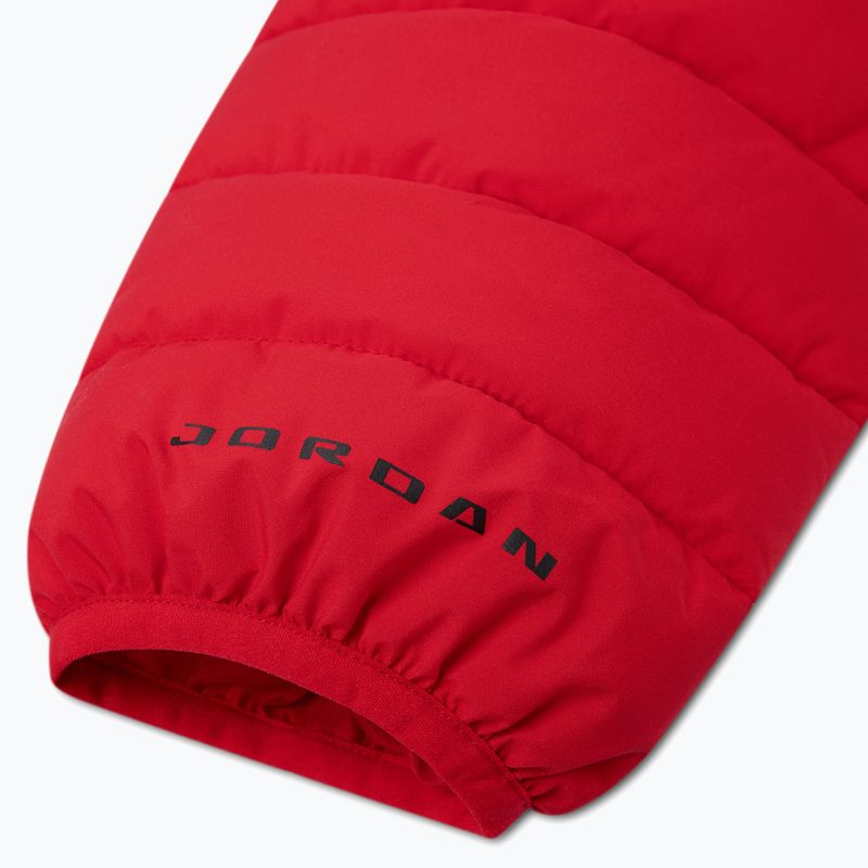 Children's jacket Jordan Midweight Puffer W/Pipping university red 5