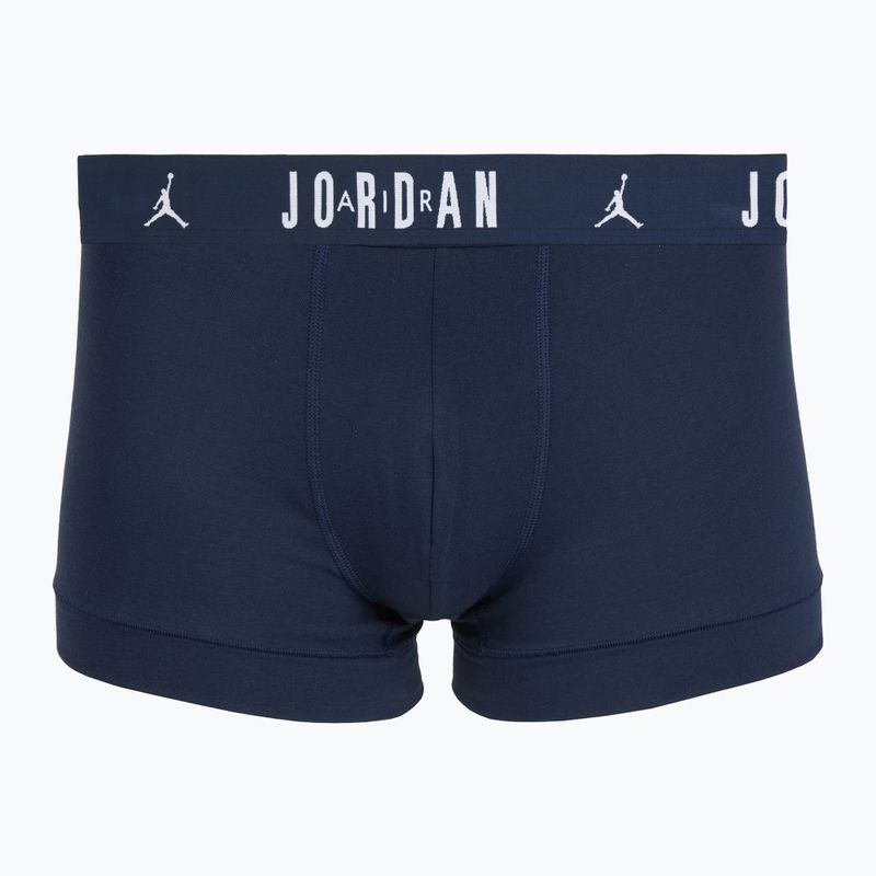 Men's Nike Jordan Cotton Trunk 5pk gym red/black 3