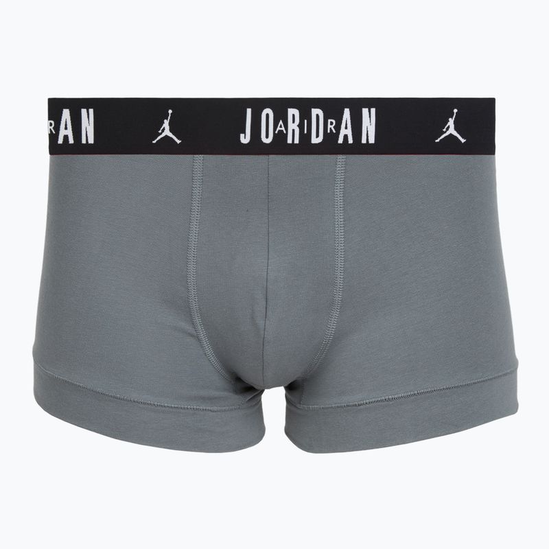 Men's Nike Jordan Cotton Trunk 5pk gym red/black 6