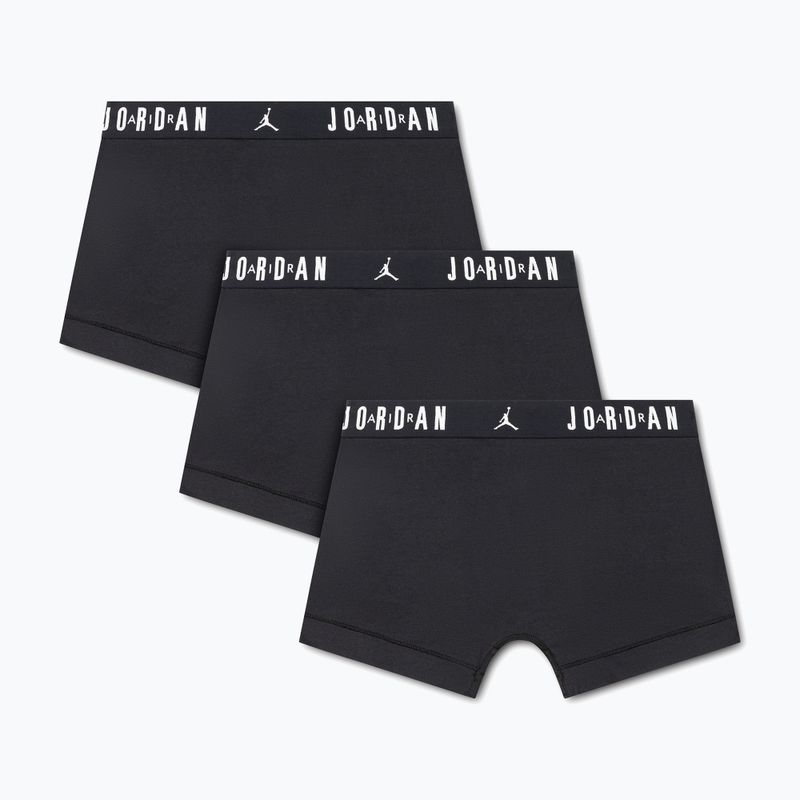 Men's boxers Jordan Flight Cotton Trunk 3pk black 2
