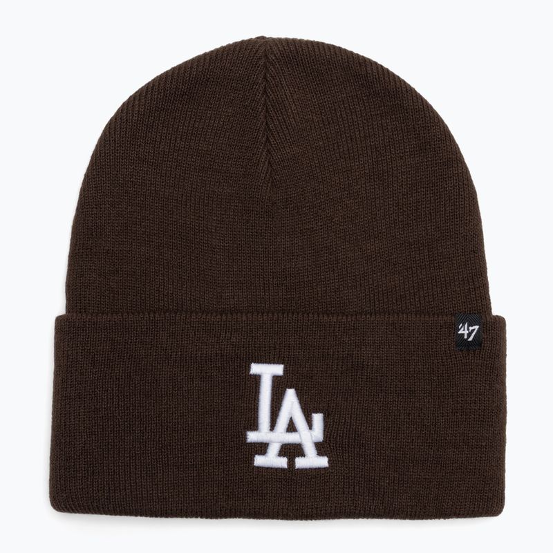 Winter hat 47 Brand MLB Los Angeles Dodgers Sox Haymaker brown