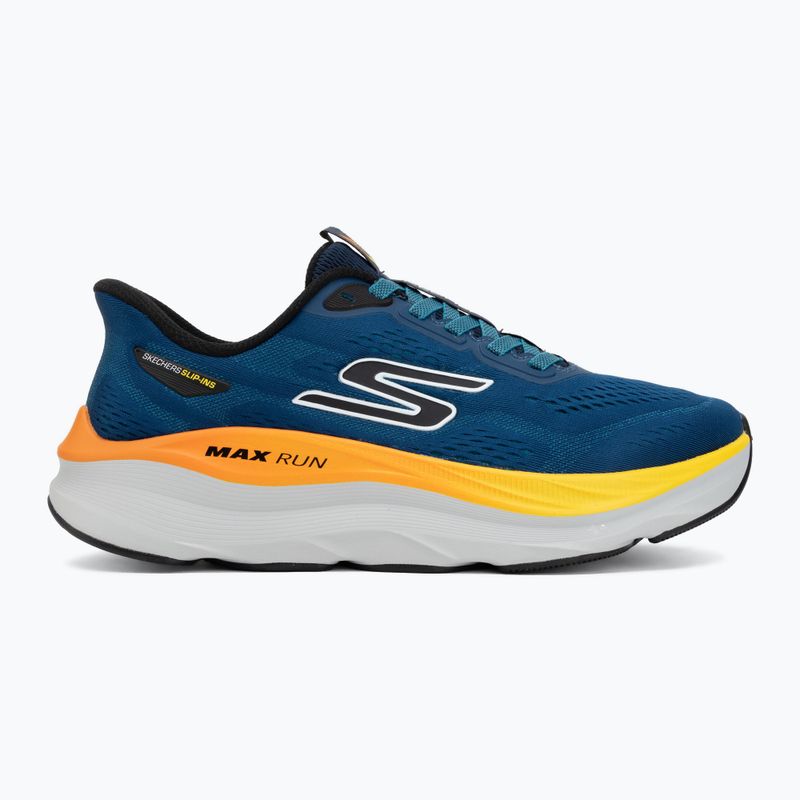 Men's running shoes SKECHERS Max Run blue 2
