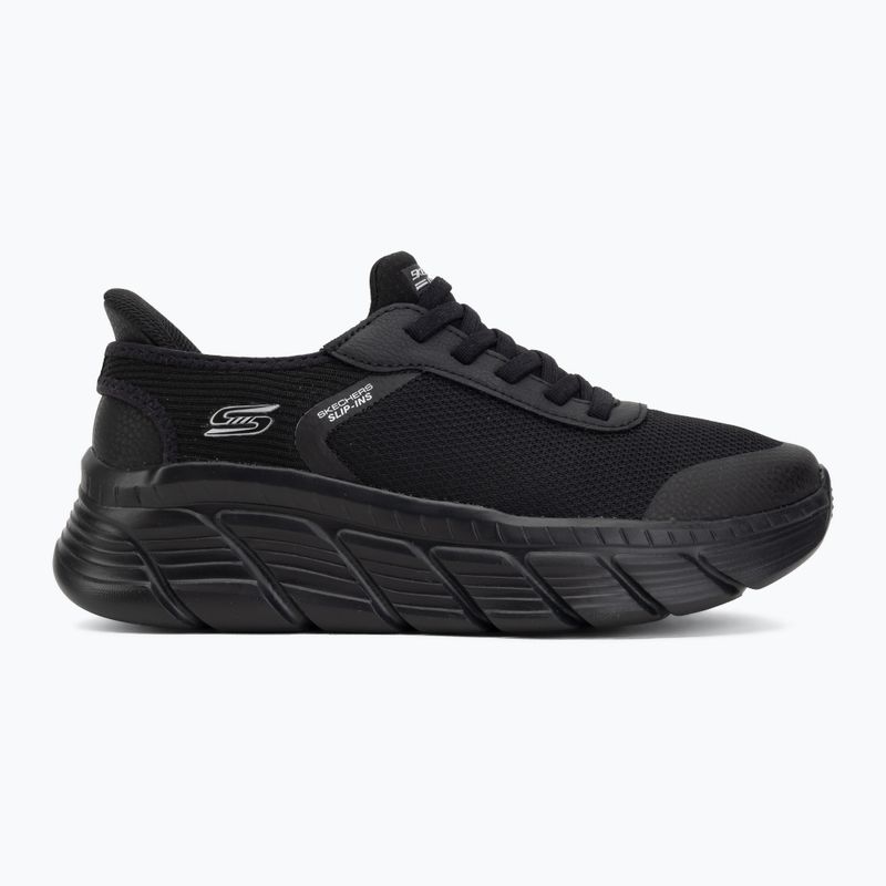 Women's shoes SKECHERS Bobs B Flex Hi Linear Force black 2