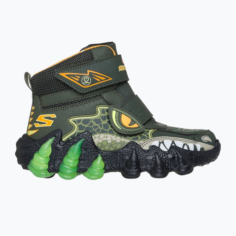 Children's snow boots SKECHERS Skech-O-Saurus Lights 2.0 green 2