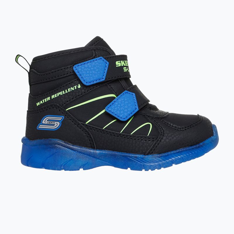 Children's shoes SKECHERS Illumi-Brights Splash Beams black/blue/lime 10
