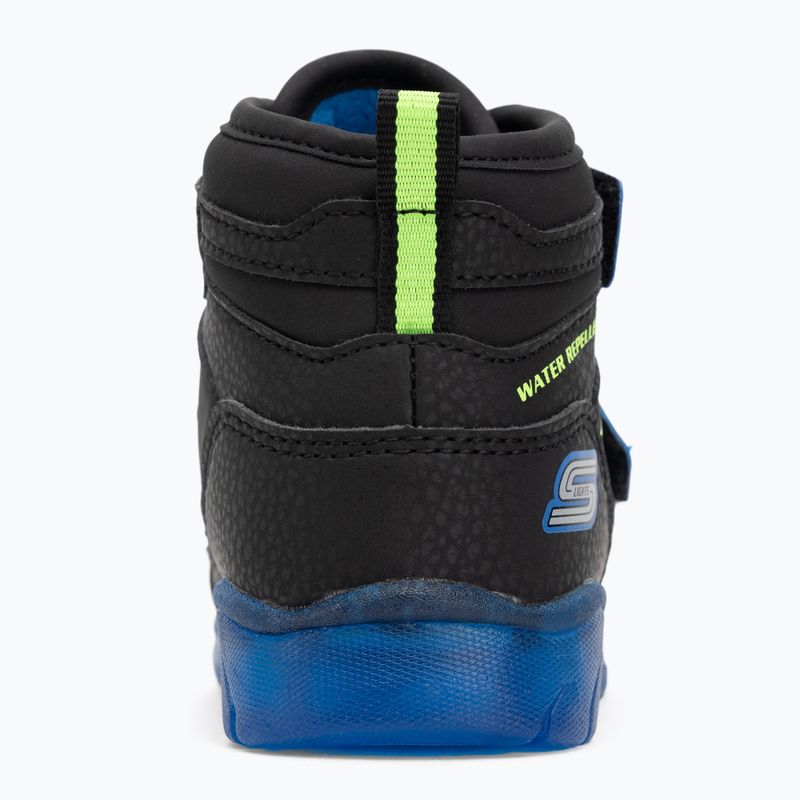 Children's shoes SKECHERS Illumi-Brights Splash Beams black/blue/lime 6