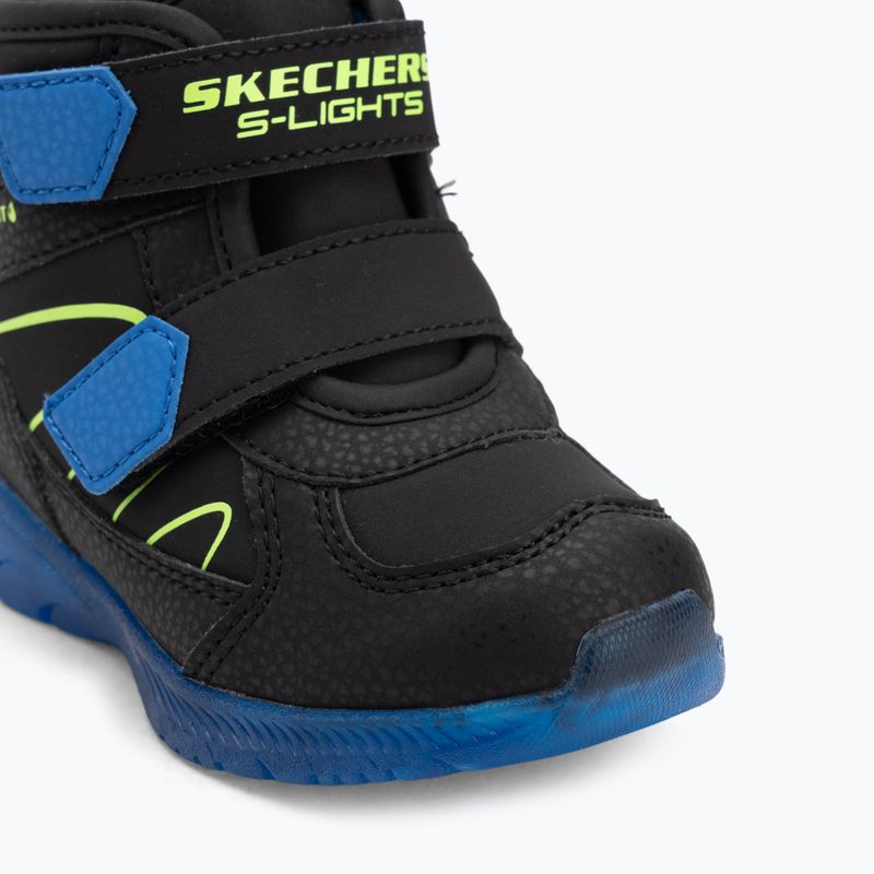 Children's shoes SKECHERS Illumi-Brights Splash Beams black/blue/lime 7