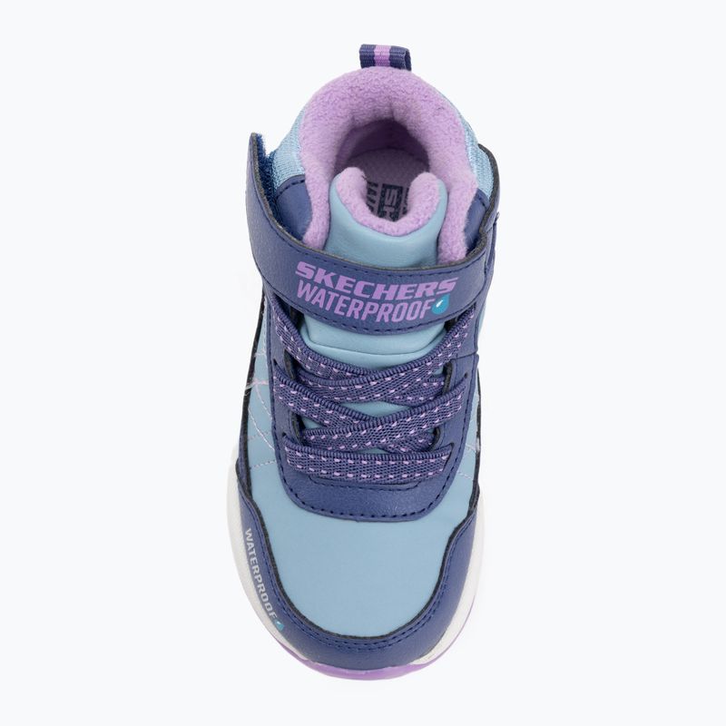 Children's shoes SKECHERS Storm Blazer Artic Mass navy/purple 5