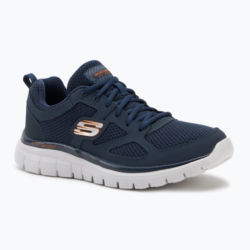 Men's shoes SKECHERS Burns Agoura navy/orange