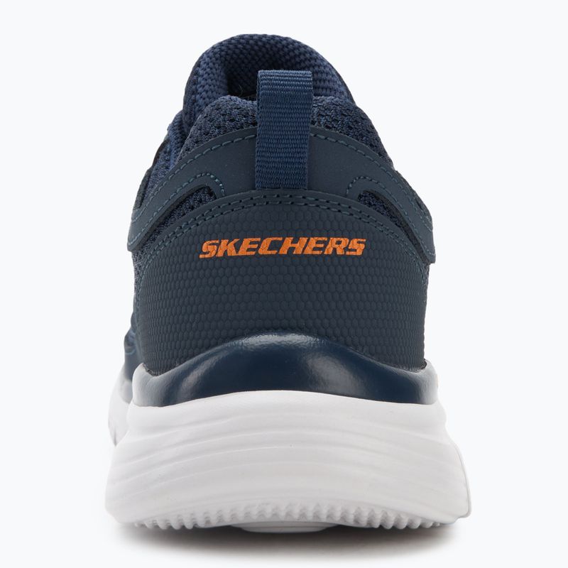 Men's shoes SKECHERS Burns Agoura navy/orange 6